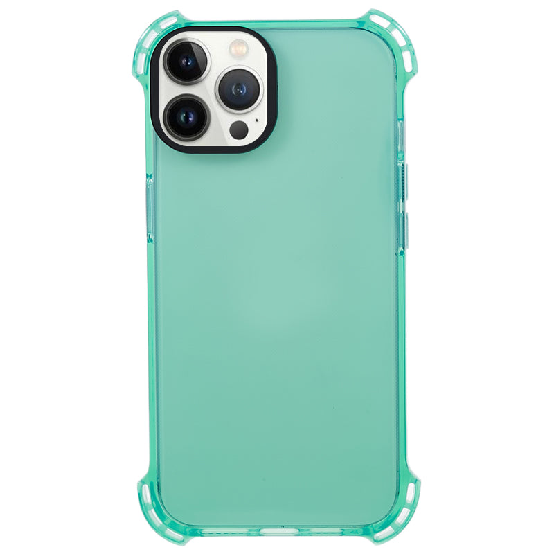 Til iPhone 13 Pro 6,1 tommer mobiltelefon cover 2,5 mm fire hjørner anti-drop TPU cover med lang snor Til iPhone 13 Pro 6,1 tommer mobiltelefon cover 2,5 mm fire hjørner anti-drop TPU cover med lang snor